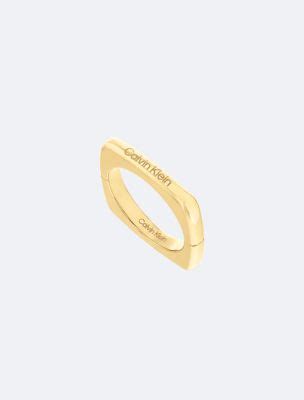 calvin klein sculpted trio ring